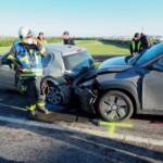 Auffahrunfall mit 5 PKW
