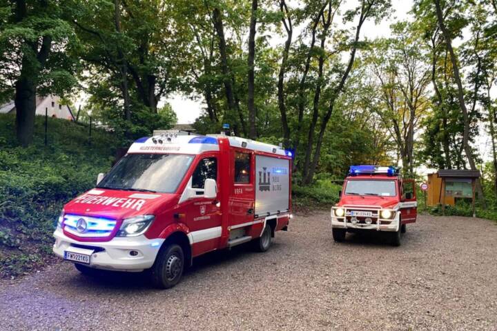 FF Klosterneuburg: Menschenrettung Sulzwiese-Kahlenberg