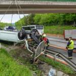 Verkehrsunfall auf der B37