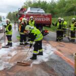 Verkehrsunfall auf der B37