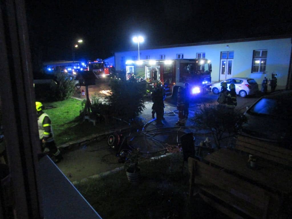 FF Leoben-Stadt: Zimmerbrand in der Hinterbergstraße