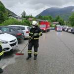 HFW Bad Ischl: Ölspur am Kaiserinselparkplatz