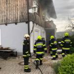Küchenbrand in Kresbach
