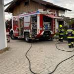 Küchenbrand in Kresbach