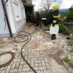 Küchenbrand in Kresbach