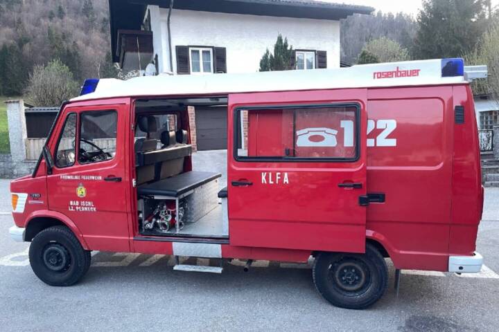 HFW Bad Ischl: Verkauf des KLF-A der Feuerwache Perneck