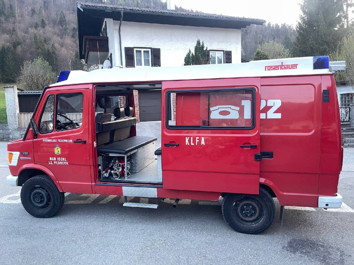 HFW Bad Ischl: Verkauf des KLF-A der Feuerwache Perneck