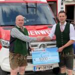 Eisschützen unterstützen FW Perneck