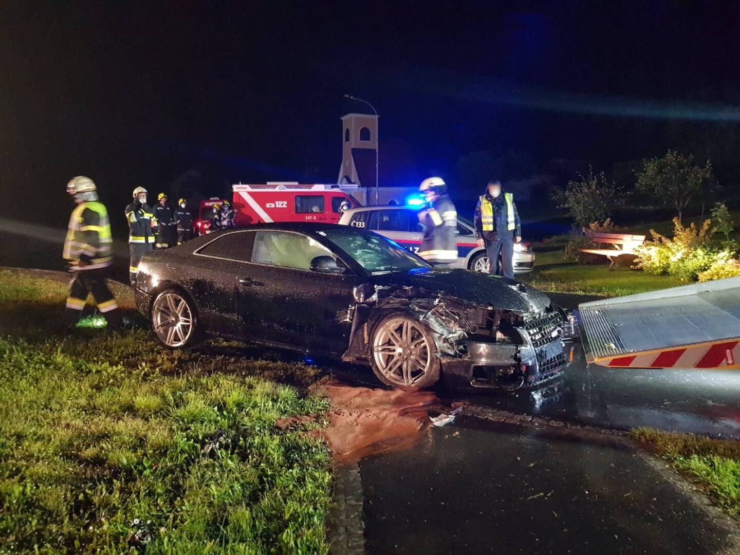 BFV Deutschlandsberg: Verkehrsunfall in Graschach