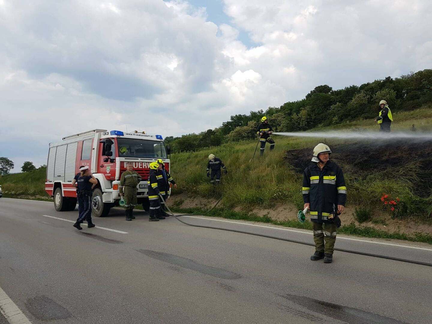 FF Statzendorf: Flurbrand in Rottersdorf