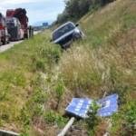 Unfall mit Rettungsfahrzeug auf der A2