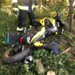 Motorradunfall auf der B60