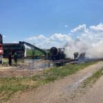 Großbrand in Kleinhain