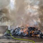 Großbrand bei Recyclingfirma in St. Michael