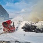 Großbrand bei Recyclingfirma in St. Michael