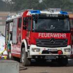 Großbrand bei Recyclingfirma in St. Michael