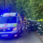 Verkehrsunfall mit Mopedauto