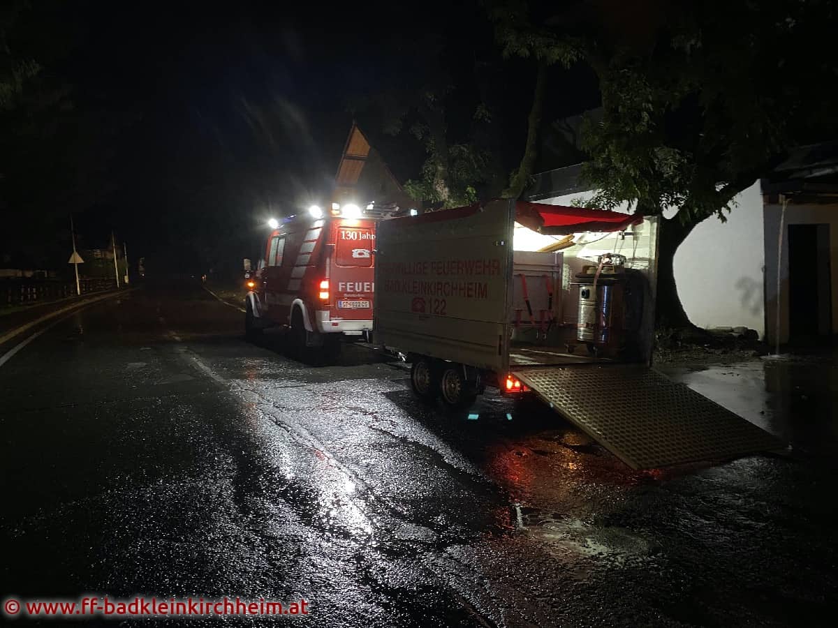 AFK Millstatt-Radenthein: Hagelschauer über Bad Kleinkirchheim