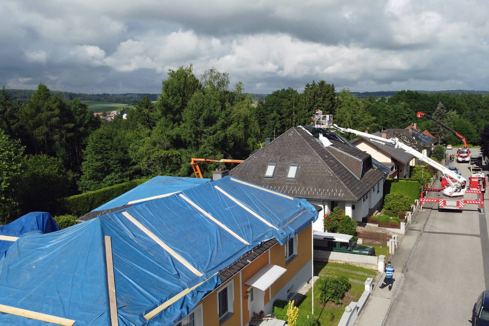 BFK Waidhofen/Thaya: KHD Einsatz im Katastrophengebiet Allentsteig