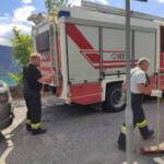 Verkehrsunfall auf der B98