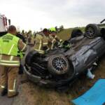Schwerer Verkehrsunfall auf der L400 Glasing