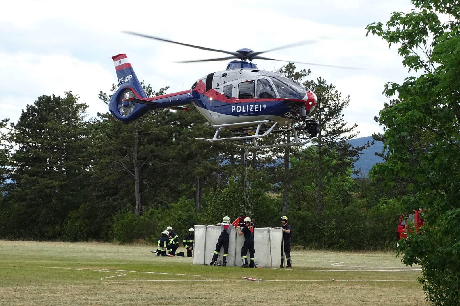 Bezirk Neunkirchen: Erneut Waldbrand im Föhrenwald