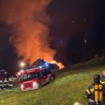 Großbrand auf Millstätter Alpe