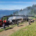 Großbrand auf Millstätter Alpe