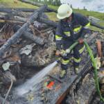 Großbrand auf Millstätter Alpe