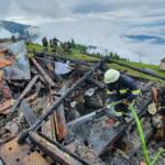 Großbrand auf Millstätter Alpe