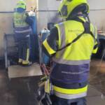 Gasflaschenbrand in Villach