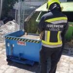 Gasflaschenbrand in Villach