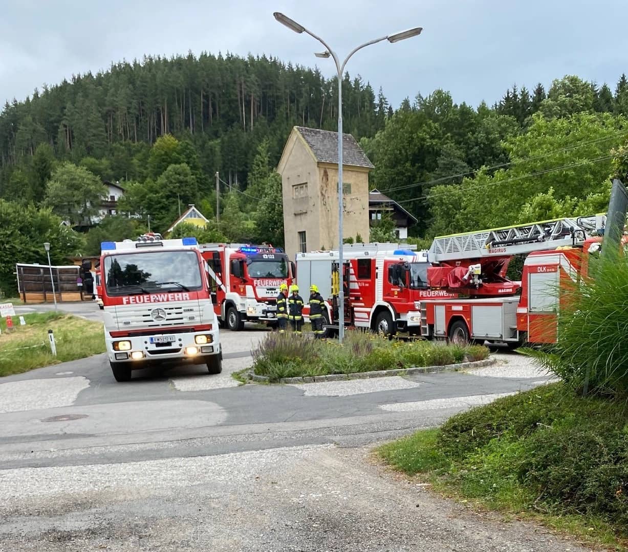 HFW Villach: Gasaustritt im Keller
