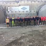 Tunnelbegehung der S7 durch die Feuerwehren