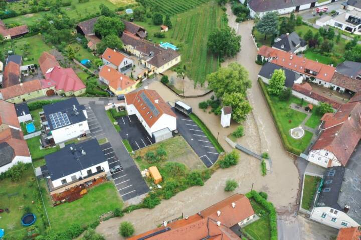 BFK Krems: Abschlussbericht Katastrophenszenario im Bezirk
