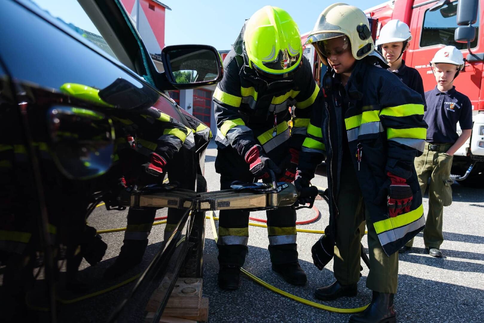 FF Althofen: Übung Feuerwehrjugend Althofen und Guttaring