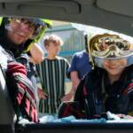 Feuerwehrjugend aus Althofen und Guttaring beübt gemeinsam einen Verkehrsunfall