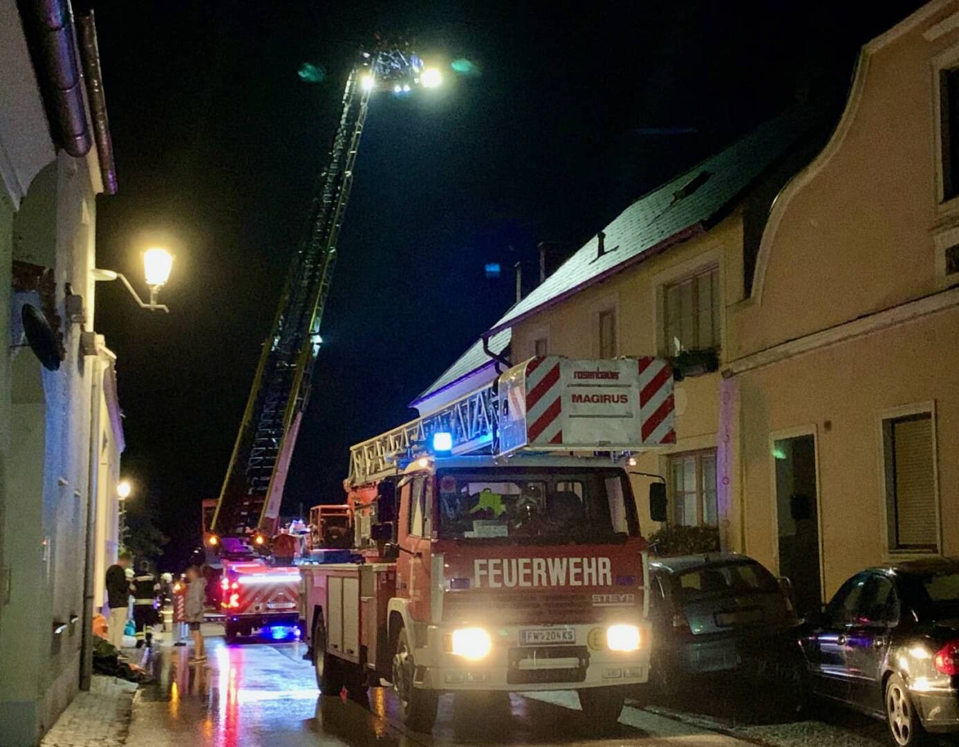 BFK Krems: Abschlussbericht Hagelunwetter in Rossatz