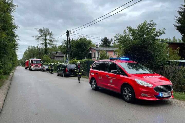 FF Klosterneuburg: Tragehilfe für das Rote Kreuz