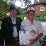 E-BI Franz Vockner (FW Perneck) feierte seinen 70-iger