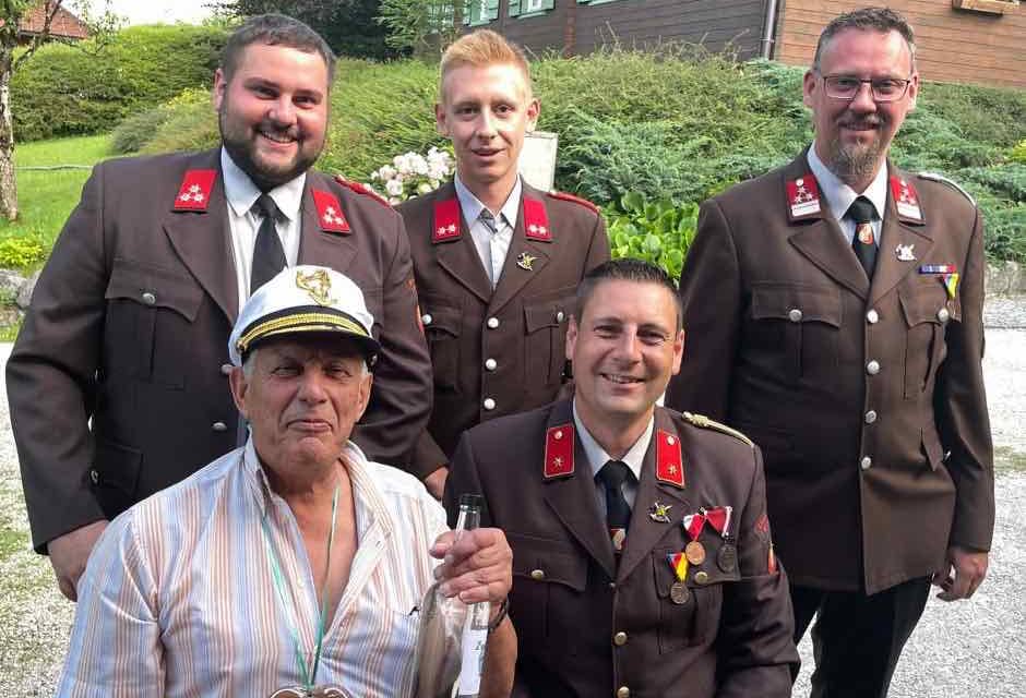 HFW Bad Ischl: E-BI Vockner (FW Perneck) feierte 70-iger