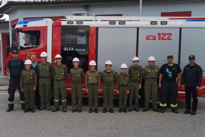 HFW Bad Ischl: Bezirksfeuerwehr-Jugendleistungsbewerb