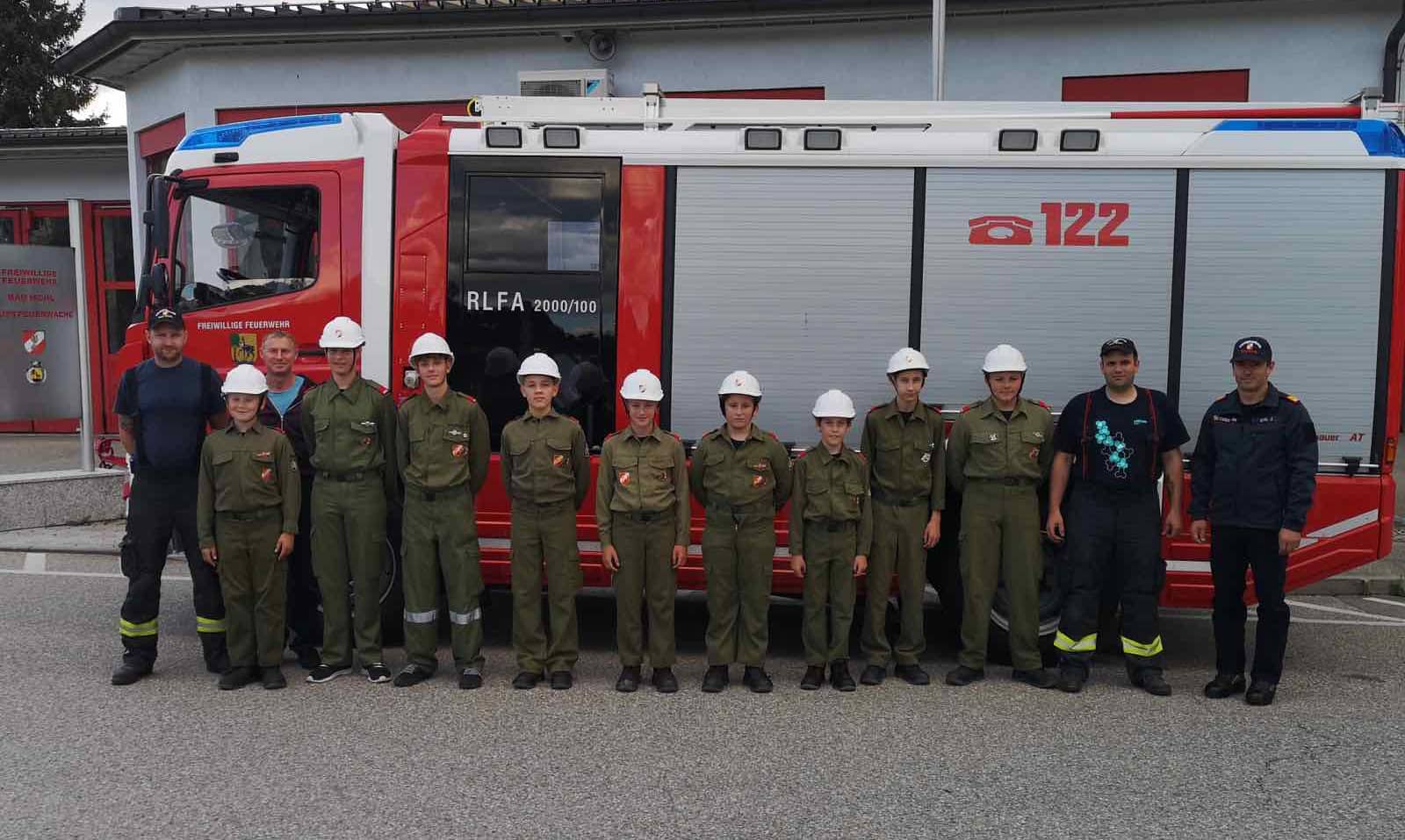 HFW Bad Ischl: Bezirksfeuerwehr-Jugendleistungsbewerb