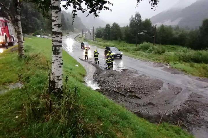 BFV Liezen: 11 Feuerwehren im Unwettereinsatz