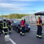 FF Klosterneuburg: Auffahrunfall auf B14 Umfahrung