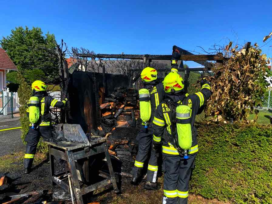 BFKDO Jennersdorf: Brandeinsatz in Deutsch Kaltenbrunn