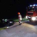 Fahrzeugüberschlag mit drei Verletzten