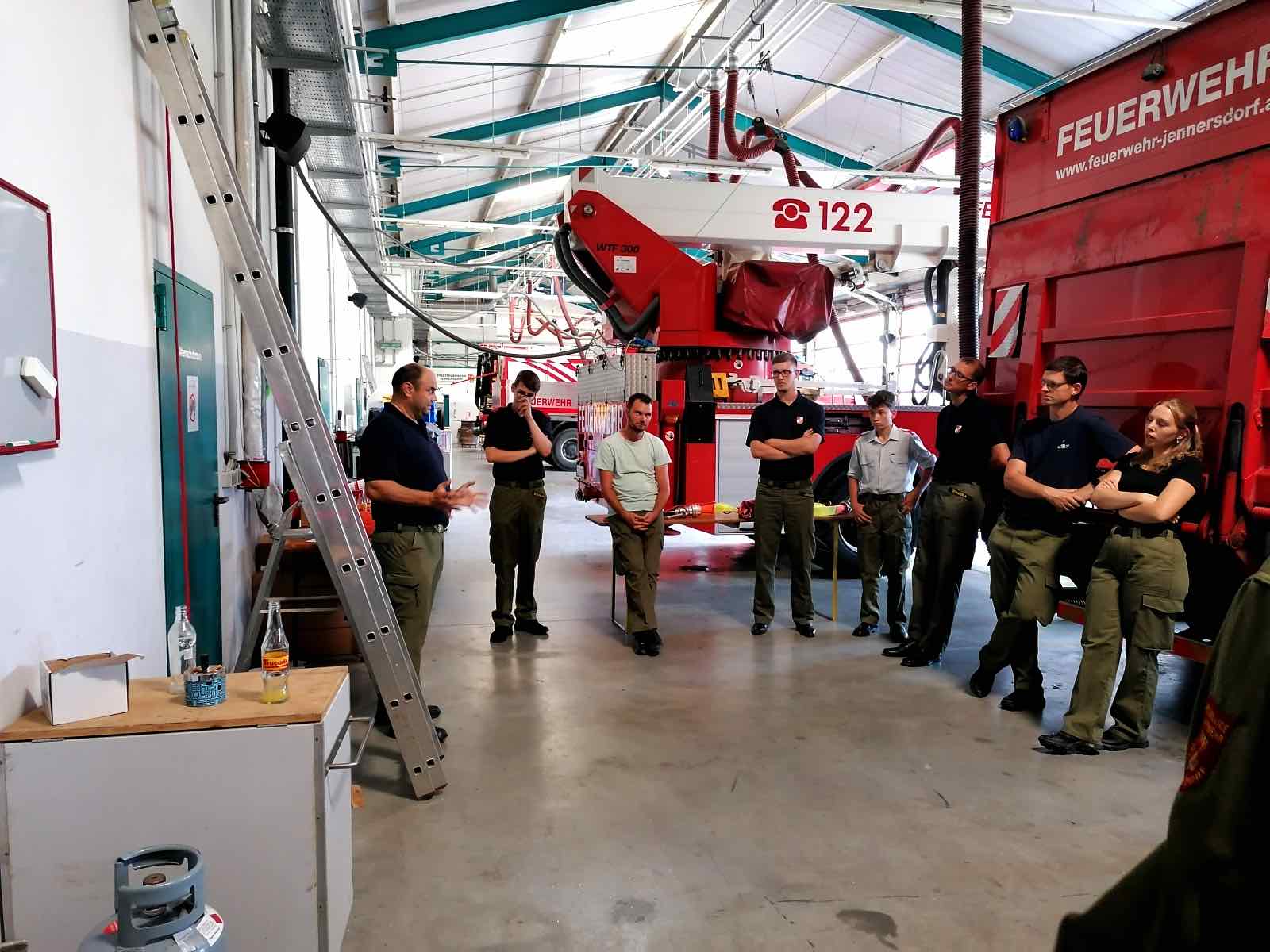 BFKDO Jennersdorf: Ausbildung neuer Feuerwehrmitglieder