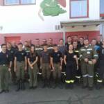 Ausbildung neuer Feuerwehrmitglieder