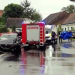 FF Pettendorf: Verkehrsunfall im Ortsgebiet